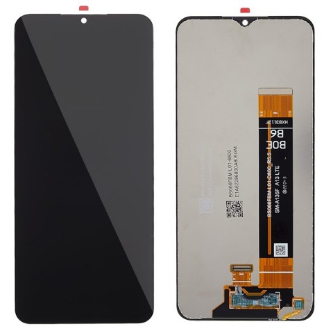 LCD+Touch screen Samsung A135 A13 4G 2022 juodas (black) (service pack)